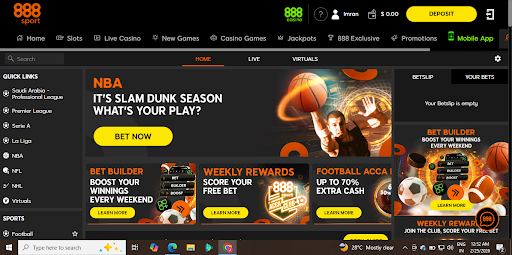 888 Registration & first impressions.