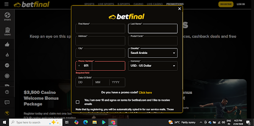 Betfinal: The Regional Favorite