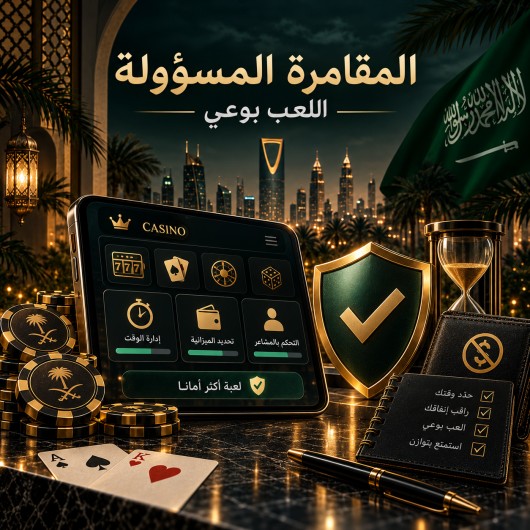 المقامرة المسؤولة في كازينو اون لاين السعودية