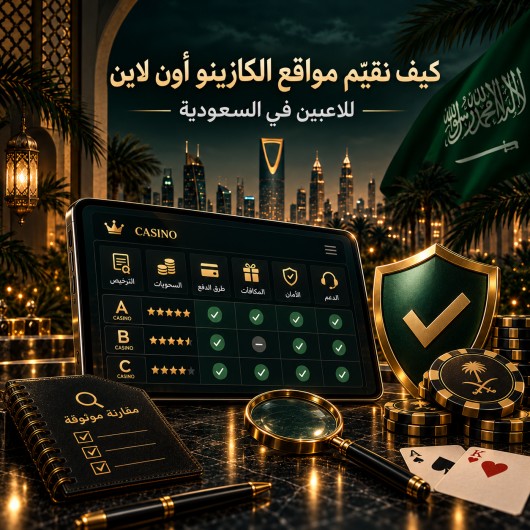 كيف نقيّم مواقع الكازينو اون لاين للاعبين في السعودية