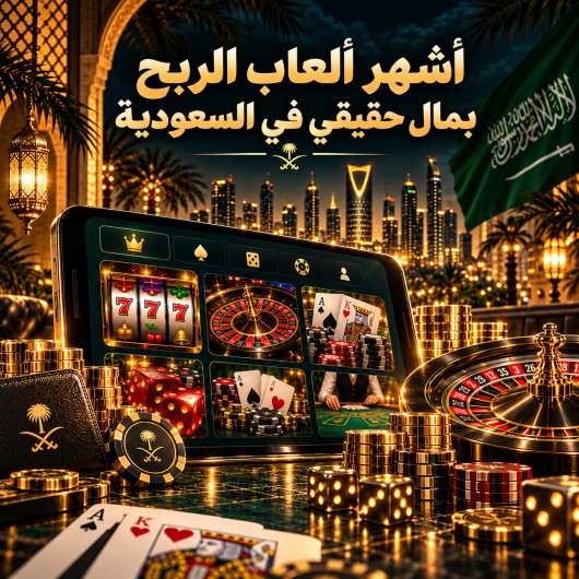 أشهر ألعاب الربح بمال حقيقي في السعودية
